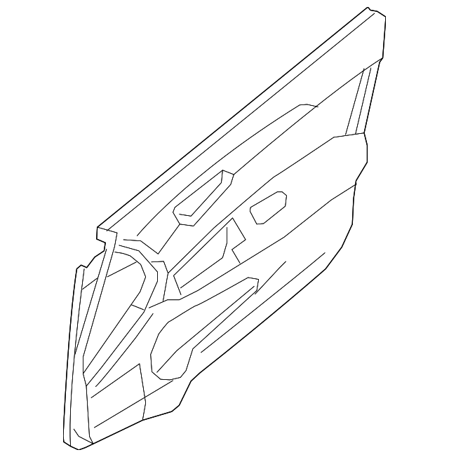 Genuine Nissan Door Interior Trim Panel 80901-4AF6A
