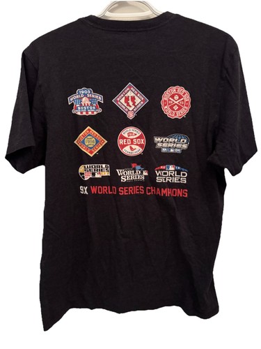 Boston Red Sox 9X World Series Champions T-Shirt Small Navy ’47 Brand MLB Tee - Picture 10 of 10