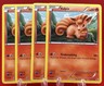 4X Pokémon TCG Vulpix 20/113 Legendary Treasures Regular Common 2013 LP
