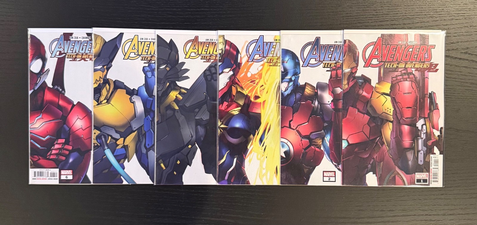 Marvel: Avengers: Tech-On Vol. 1 (2021) #1-6 Complete Set