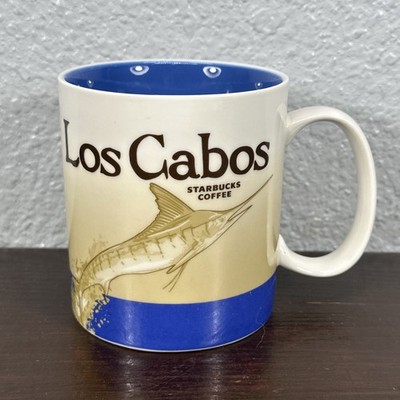 Starbucks Los Cabos Mexico Swordfish 16oz Coffee Mug Global Icon Series 2016