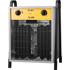 Heizgebläse Heizlüfter Industrie 15KW, Baustellenheizer, Tragbar, Thermostat