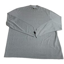 Perry Ellis Mens XL Long Sleeve Pullover Gray Sweater