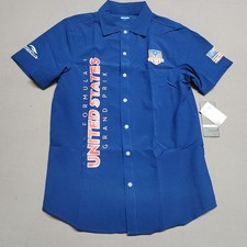Formula 1 Circuit Of The Americas Crest Ss Shirt Men’S Small 2015 Navy Blue 142