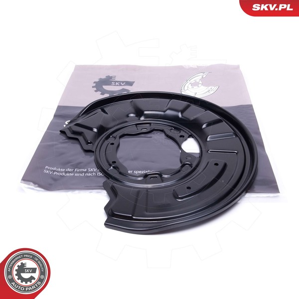 Hinterachse Links Esen SKV 57SKV690 Spritzblech, Bremsscheibe FüR MERCEDES-BENZ-image