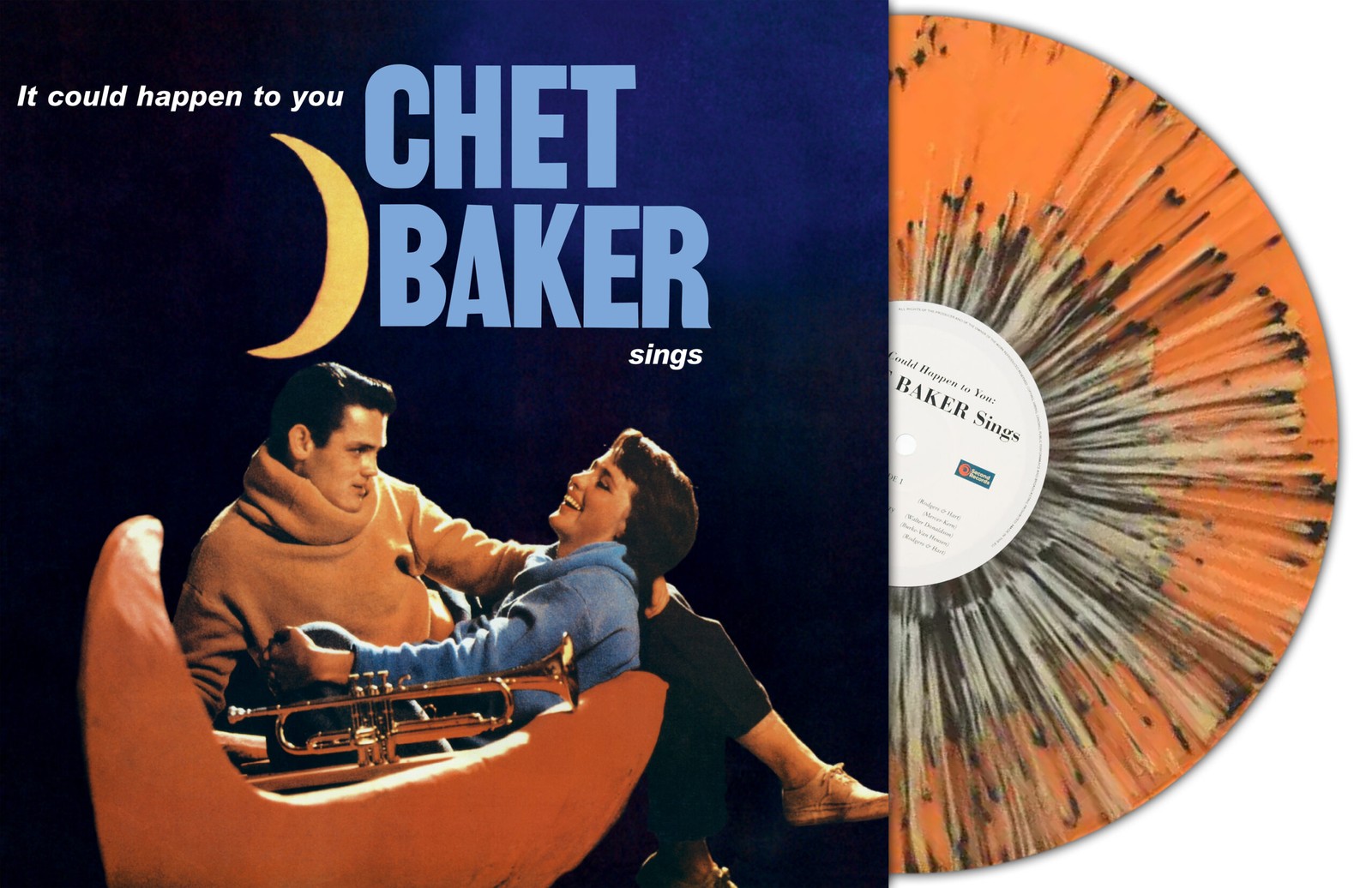 Baker Chet - It Could Happen To You (Orange Multicoloured Splatter Vinyl)