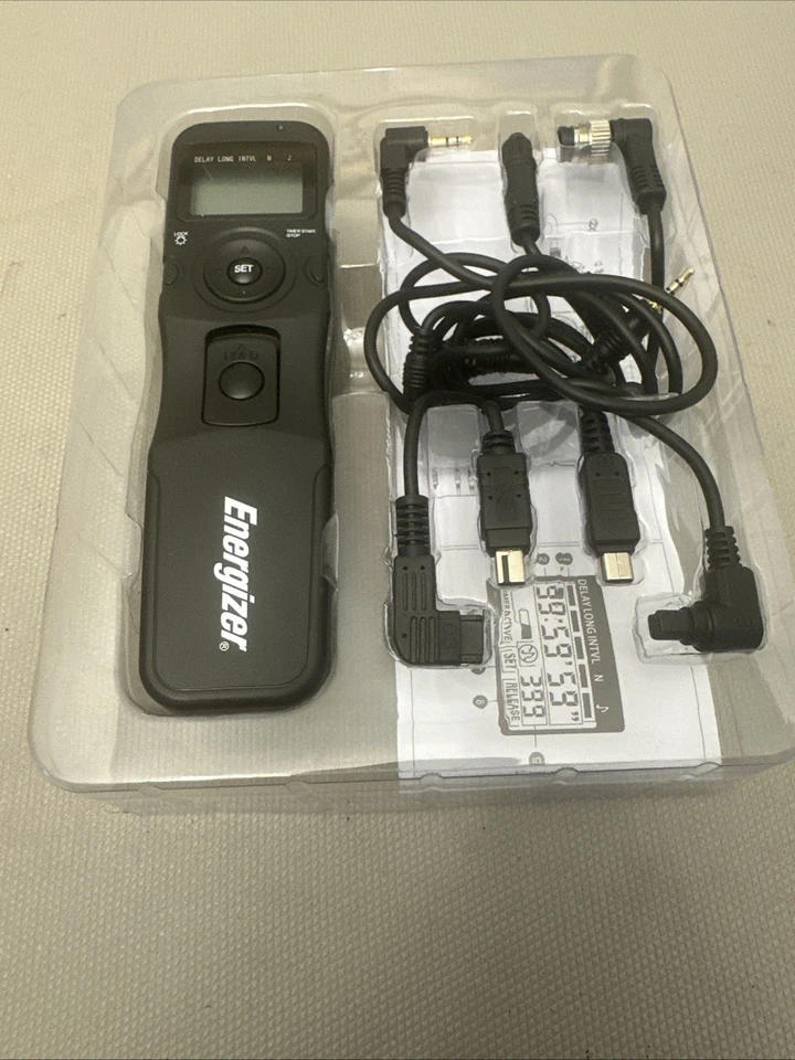 Energizer ENS-LCDU Multi-Fit LCD Timed Remote Shutter - Image 2 of 4