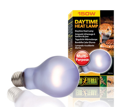 Exo Terra Daytime Heat Lamp Breitspektrum Tageslichtlampe mit UVA - Watt: 150w