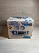 Pyle Marine Stereo Reciever & Speaker Kit PLMRKT36WT - Brand New