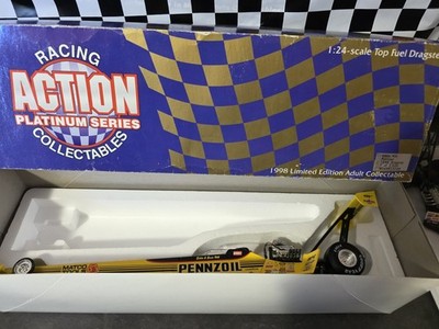 Action 1998 Eddie Hill Pennzoil Matco Tools NHRA Top Fuel Dragster