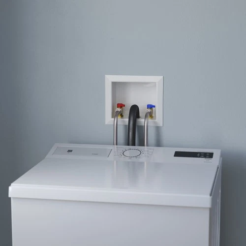 Jones Stephens B05944 WASHING MACHINE VALVE BOX 1/2 WIRSBO STYLE - White - Picture 2 of 4