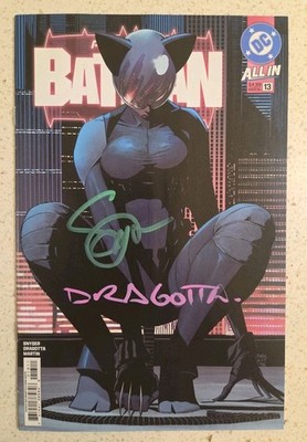 Absolute Batman #13 Nick Dragotta Cover 2xSigned By Snyder & Dragotta w/ COA 