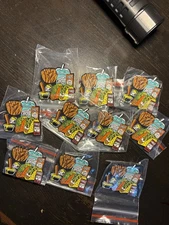 Taco Bell Hat Pin Fire Hot Sauce Baja Blast Nacho Fries 10 Set SEE OTHER ITEMS