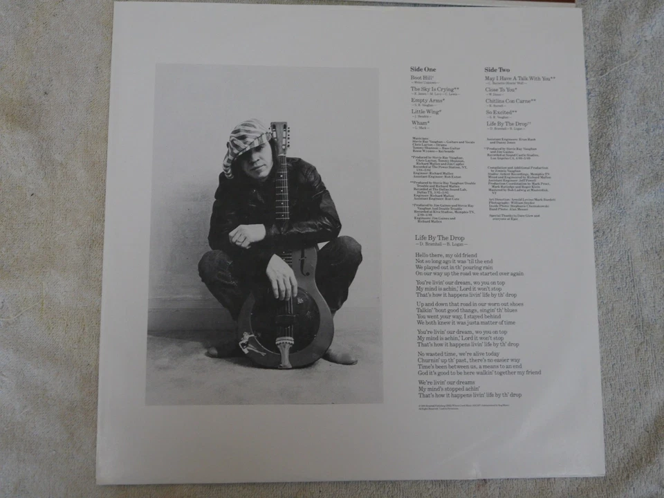 Sky Is Crying by Stevie Ray Vaughan & Double Trouble (Record, 2015) - Image 2 of 4