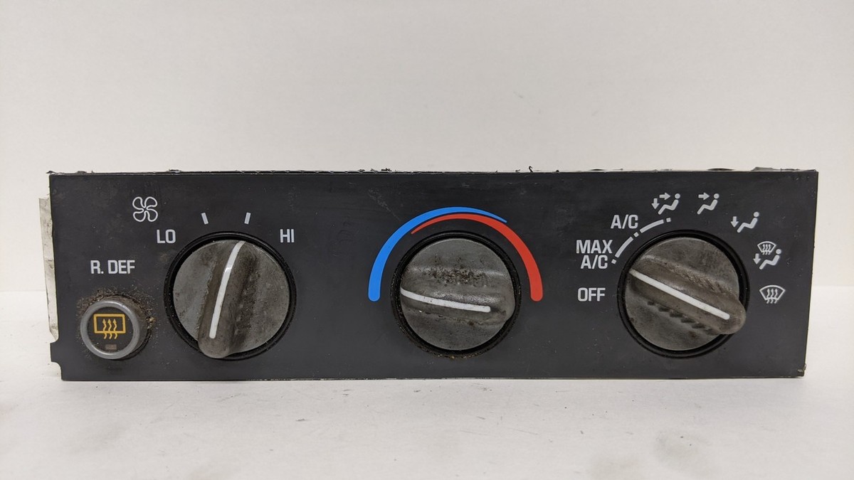 1996 1997 1998 1999 2000 2001 Chevrolet Astro AC Heat Climate