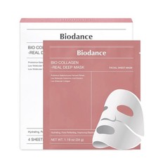 Original Korean Biodance Collagen Masks 4-Pack, Ships from USA.