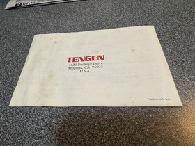 Tengen Tetris & Ms. Pac-Man Original Manual Lot Nintendo NES English