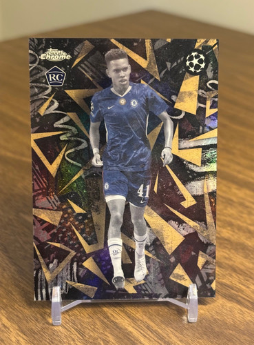 Estevao Willian #MR-7 2025 Topps UEFA Murals card