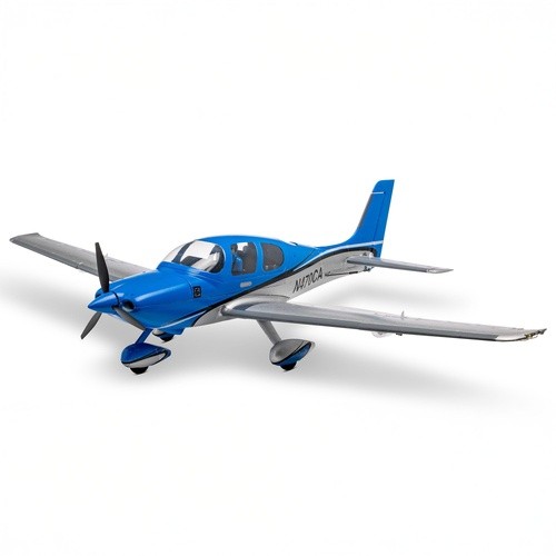 E-Flite UMX Cirrus SR22T RC Plane, BNF Basic - Picture 1 of 1