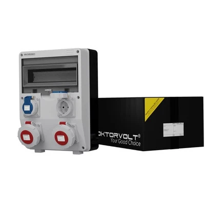 Stromverteiler TD IP65 2x16A 2x230V Doktorvolt - Bild 1 von 2
