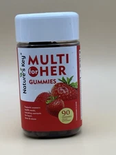Natures Key Multi For Her 90 Gummies Exp 12/25