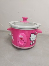Hello Kitty Pink Crock Pot 1.5 Quart Slow Cooker