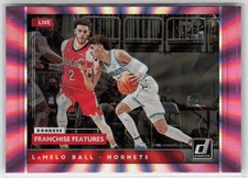 2021-22 Donruss #23 LaMelo Ball Franchise Features Holo Pink Laser