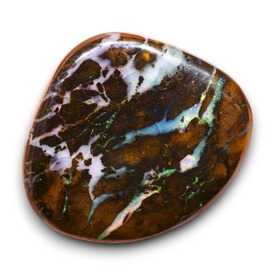 14.85 ct Multicolor Boulder Matrix Opal aus Queensland - Australien Edelstein