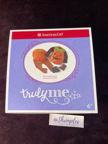 AMERICAN GIRL Halloween PUMPKIN COSTUME Outfit Set NEW in Box HTF Truly Me - Picture 9 of 10