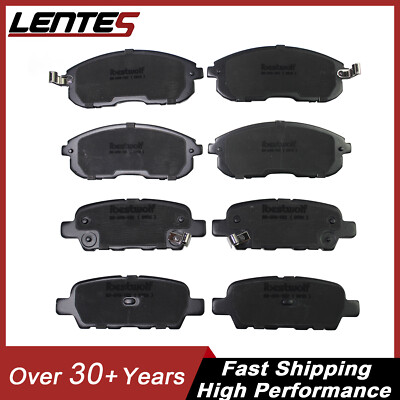 Front & Rear Ceramic Brake Pads For Nissan 350Z Juke Sentra Altima Infiniti G35