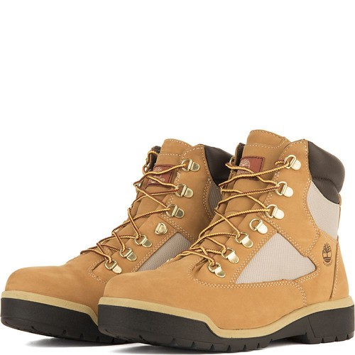 Timberland 6-Inch TB0A18QV-231 Men's Wheat Leather Waterproof Field Boot T120