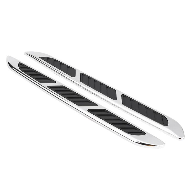 Car SUV Hood Air Flow Side Vent Intake Decoration Stickers 2pc Set