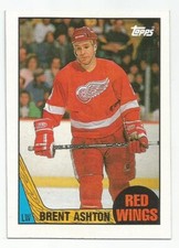 BRENT ASHTON 1987-88 TOPPS CARD NEAR MINT+ CONDITION