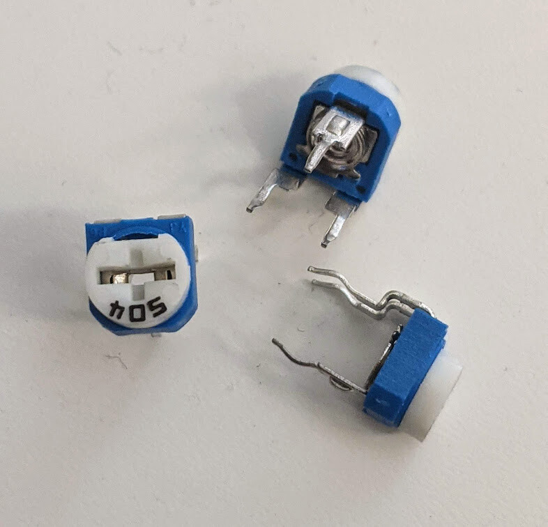 10pcs Choose 100 Ω to 2M Ω ohm Top Adjust Trimpot Potentiometer RM065-Mr Circuit
