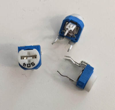 10pcs Choose 100 Ω to 2M Ω ohm Top Adjust Trimpot Potentiometer RM065-Mr Circuit