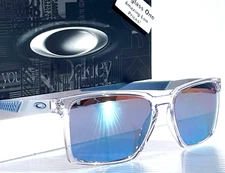 NEW Oakley EXCHANGE SUN Clear POLARIZED PRIZM H2O Blue Lens Sunglass 9483-03