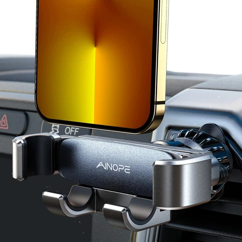AINOPE Phone Mount for Car Vent 2024 Gravity Air Vent Car Phone Holder Mount for