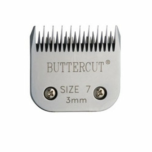 Geib Buttercut Stainless Steel Dog Clipper Blade Size7 Skip Tooth, 1/8