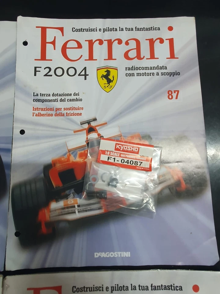 Kyosho Ferrari F2004 - F2005 scala 1/8 - kit seconda marcia completo - Immagine 4 di 4