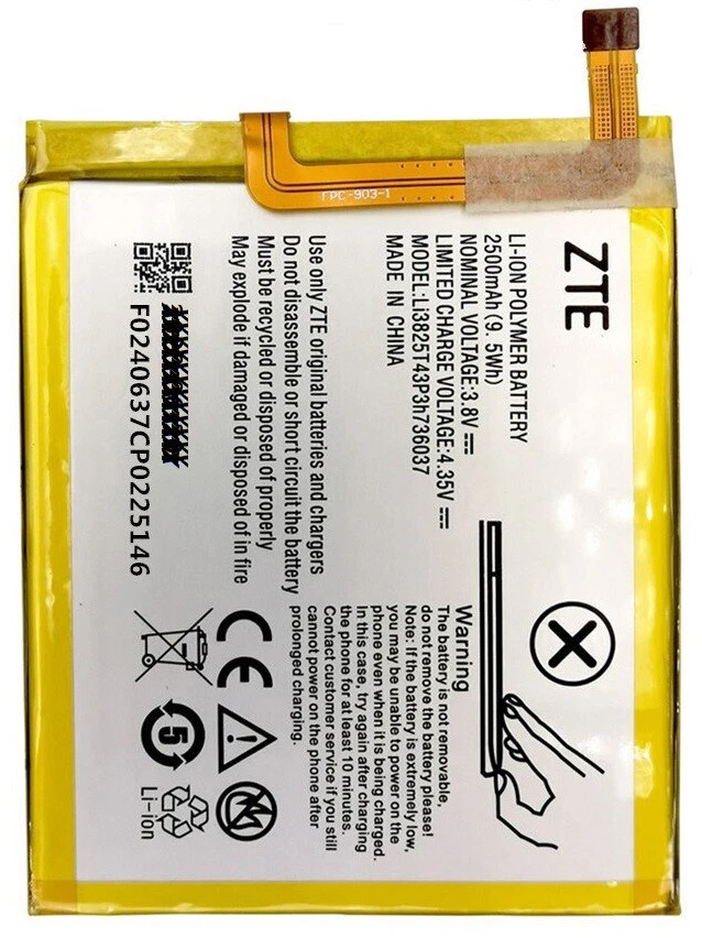 Original ZTE Blade V7 / V7 Lite Akku Li3825T43P3h736037 Blade A2 Batterie Accu - Bild 1 von 3