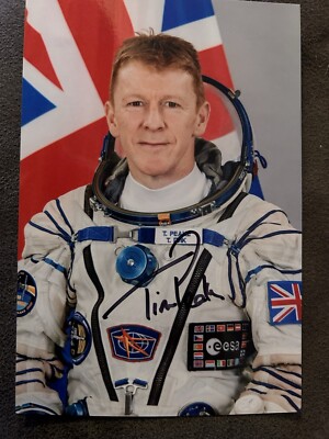 Signiertes Foto Tim Peake