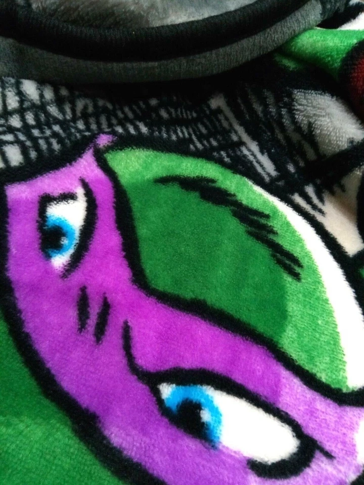 Manta de felpa suave Teenage Mutant Ninja Turtles 62X90 The Good Guys Foto 3 de 4