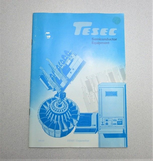 TESEC Corp. Semiconductor Equipment Catalog 198283 Edition eBay