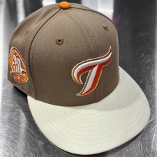 Toronto Blue Jays 30 Patch Orange UV New Era 59FIFTY MLB 2 Tone Fitted Hat 7 1/2