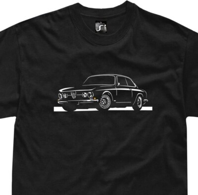 T-shirt for alfa romeo junior Tshirt gta fans giulia gtv c4 giulietta tee