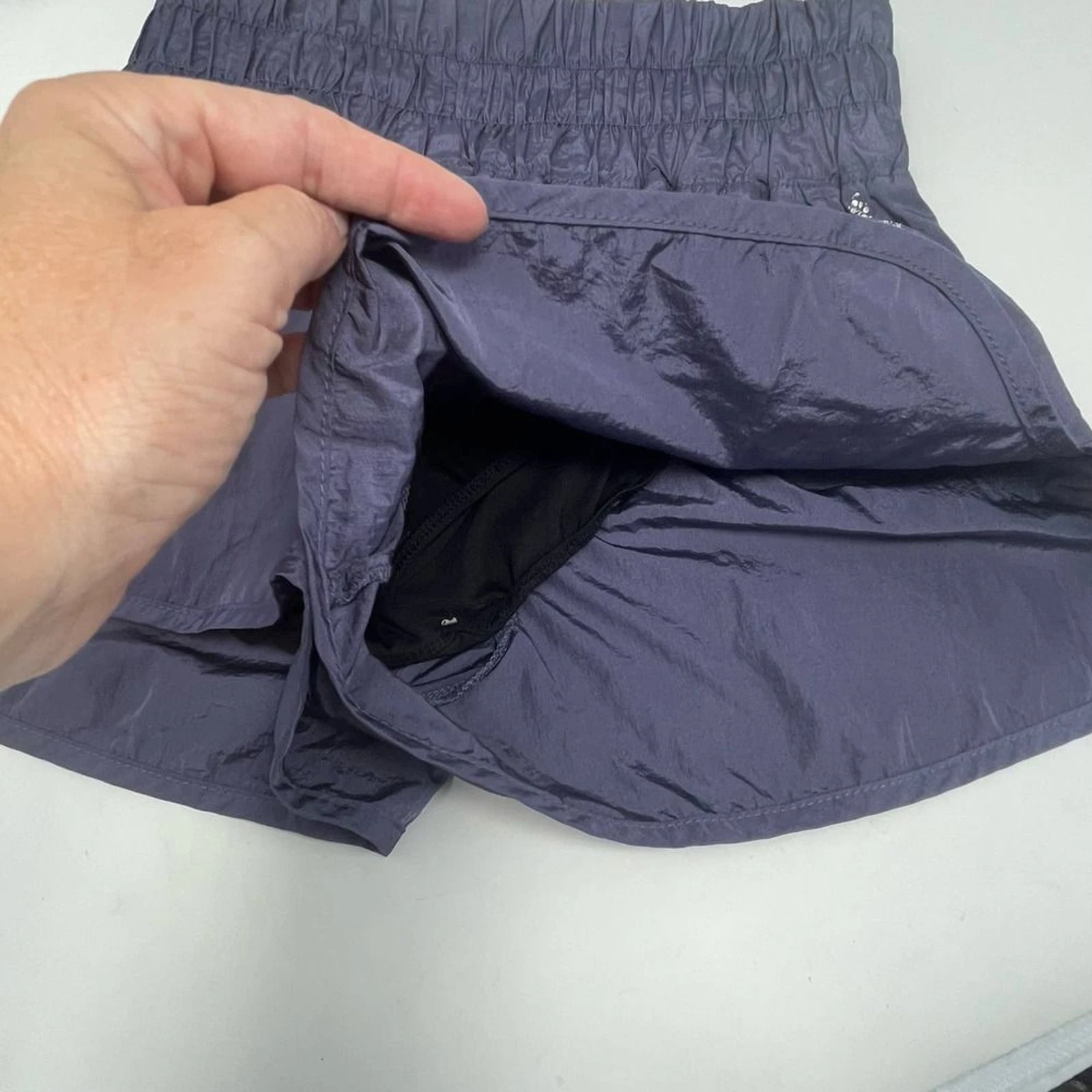 free-people-movement nylon performance lined shorts