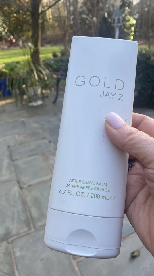 Bálsamo para después del afeitado Gold Jay Z de Jay Z, 6,7 oz ¡NUEVO! con gel de ducha extra Foto 2 de 4