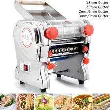 Electric Noodle Machine Dumpling Skin Pasta Press Maker Commercial Home 110V
