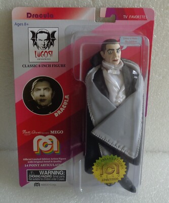NEW MOC 2018 MEGO BELA LUGOSI DRACULA CLASSIC 8'' ACTION FIGURE 62717