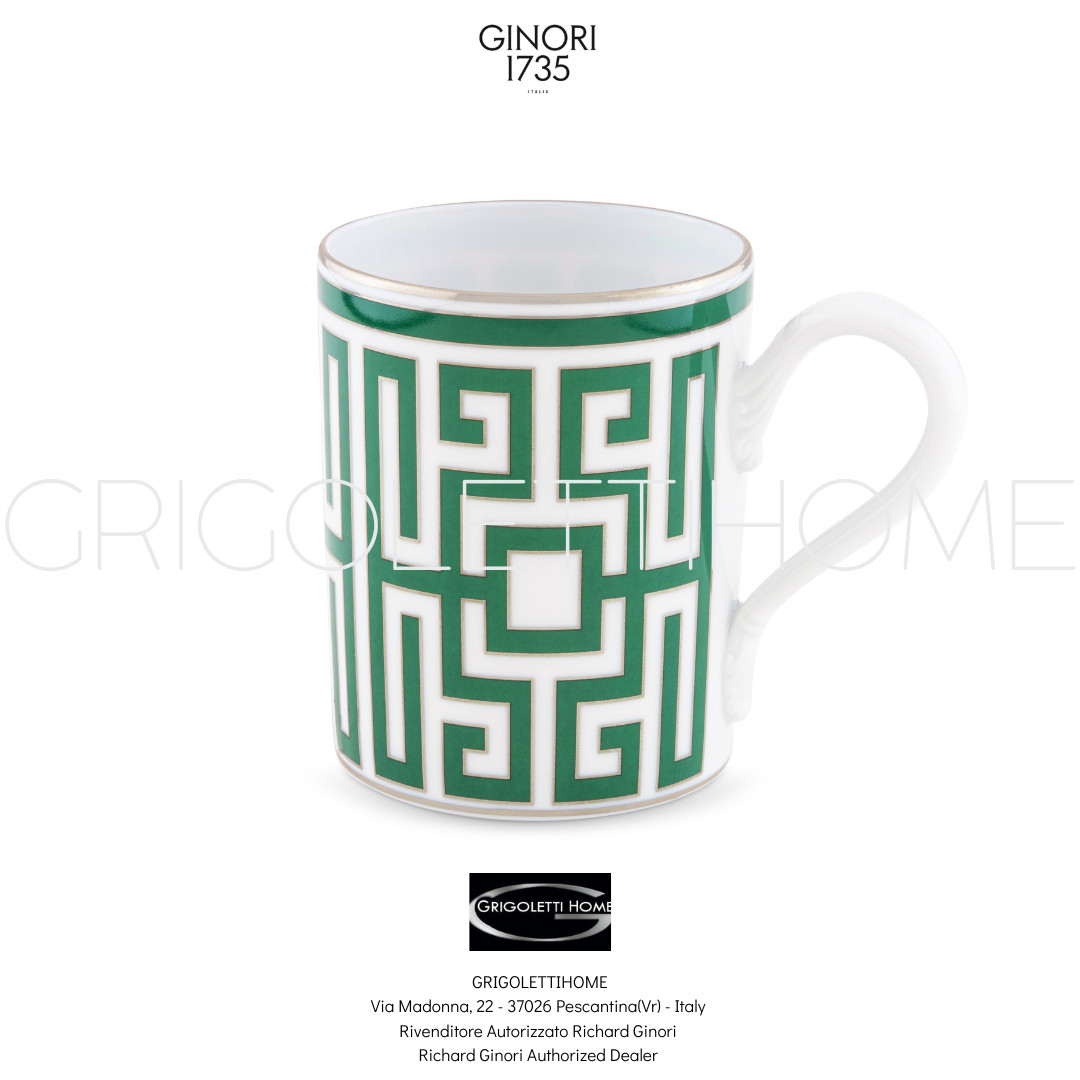 Richard Ginori - Labirinto Verde Smeraldo - Mug - Retailer